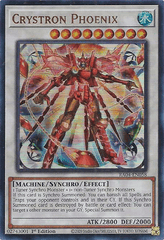 Crystron Phoenix - RA04-EN058 -(UR) Ultra Rare - 1st Edition